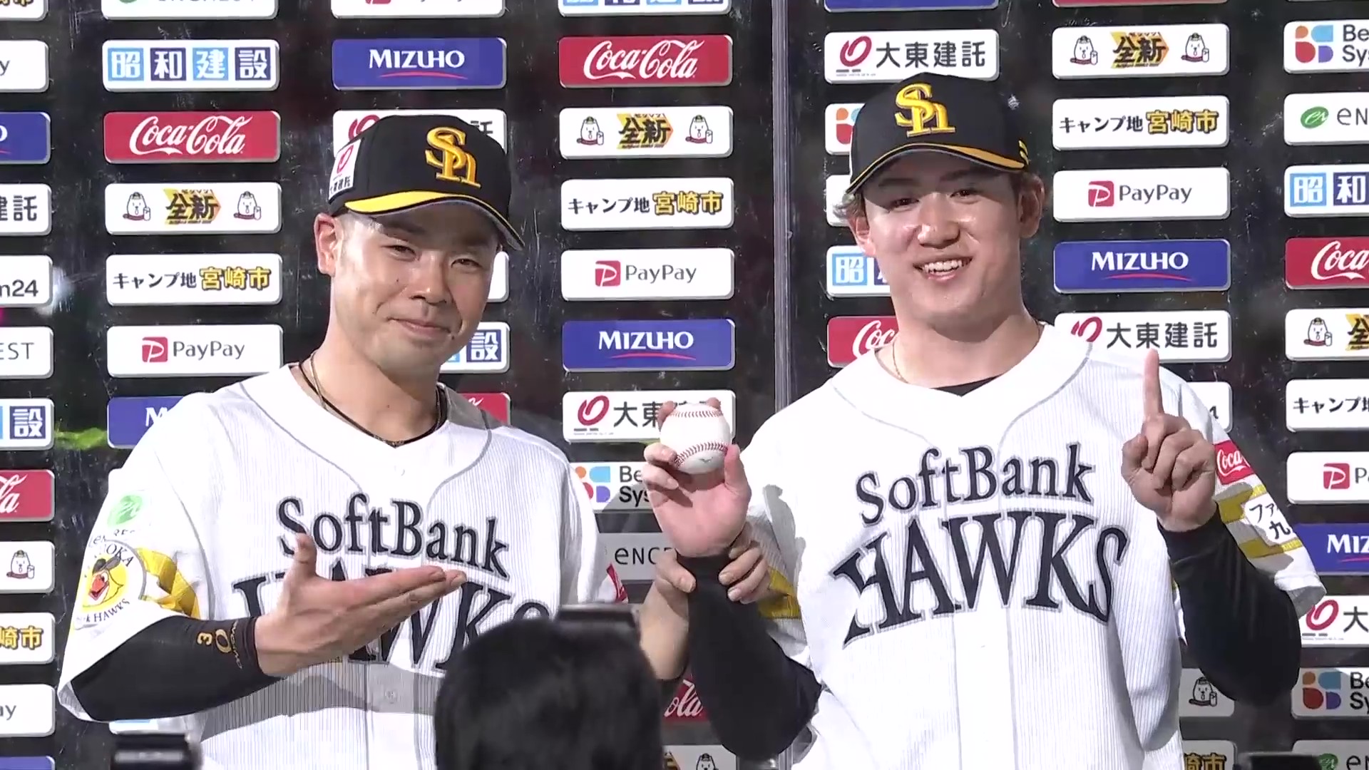 ホークス・近藤健介選手・木村光投手ヒーローインタビュー 5月30日 福岡ソフトバンクホークス 対 広島東洋カープ