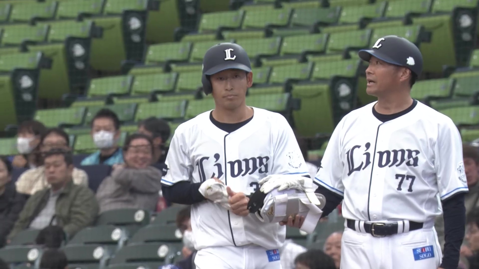 【ファーム】チャンスをものにする!! ライオンズ・佐藤太陽 ライトオーバーの先制タイムリー!! 2026年3月28日 埼玉西武ライオンズ 対 中日ドラゴンズ