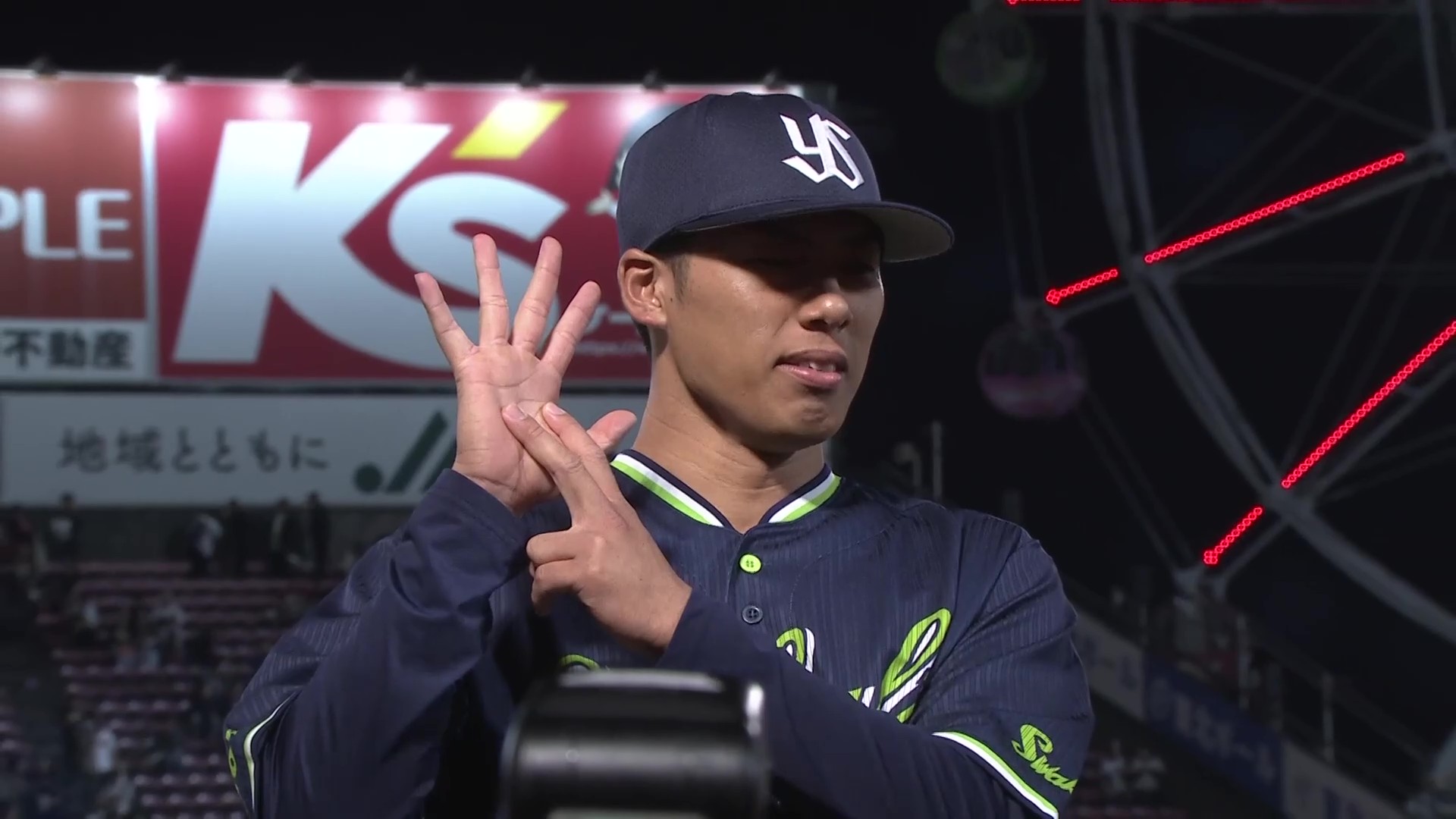 スワローズ・山野太一投手ヒーローインタビュー 5月29日 東北楽天ゴールデンイーグルス 対 東京ヤクルトスワローズ