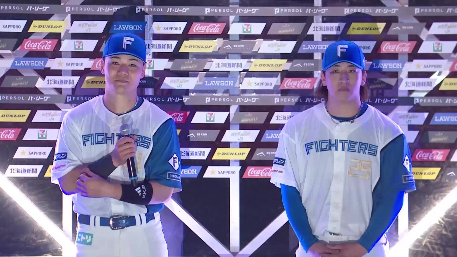 ファイターズ・清宮幸太郎選手・細野晴希投手ヒーローインタビュー 3月31日 北海道日本ハムファイターズ 対 千葉ロッテマリーンズ