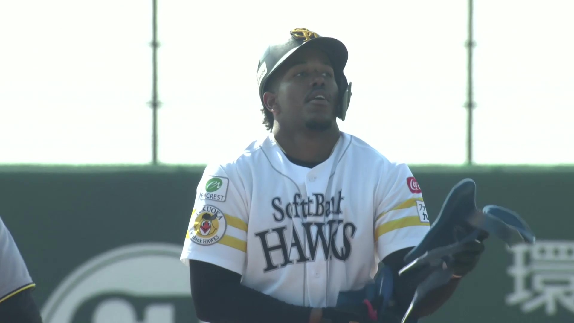 【ファーム】果敢に次の塁を狙う!! ホークス・オスーナ 身体能力の高さをアピールする2ベースヒット!! 2026年3月20日 福岡ソフトバンクホークス 対 阪神タイガース