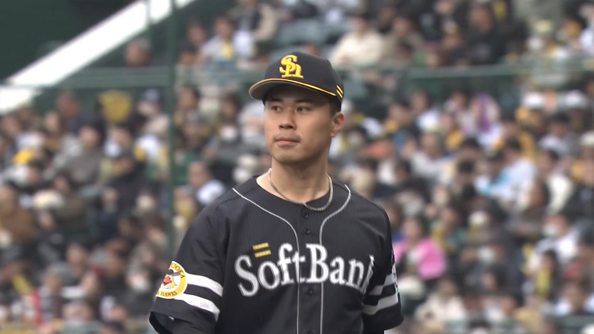 【5回裏】ホークス・松本晴 5回を投げ1失点の投球で開幕ローテーション入りへアピール!! 2026年3月6日 阪神タイガース 対 福岡ソフトバンクホークス