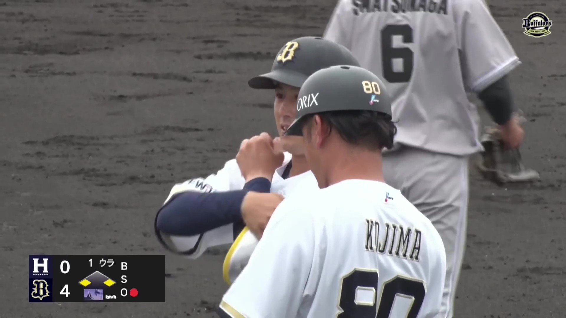 【ファーム】初回一挙4得点!! バファローズ・田島光祐 逆らわないバッティングでライトへタイムリーヒット!! 2026年4月29日 オリックス・バファローズ 対 ハヤテベンチャーズ静岡