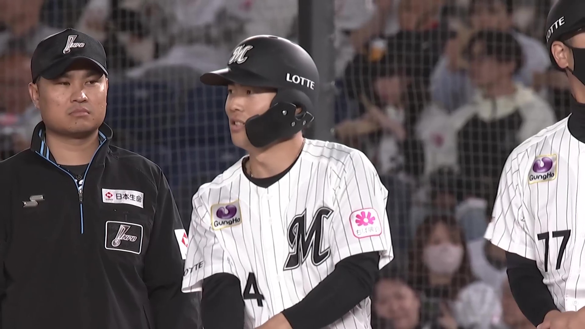 【7回裏】4連打!! マリーンズ・友杉篤輝 らしい当たりでライトへのタイムリーヒット!! 2026年6月10日 千葉ロッテマリーンズ 対 中日ドラゴンズ