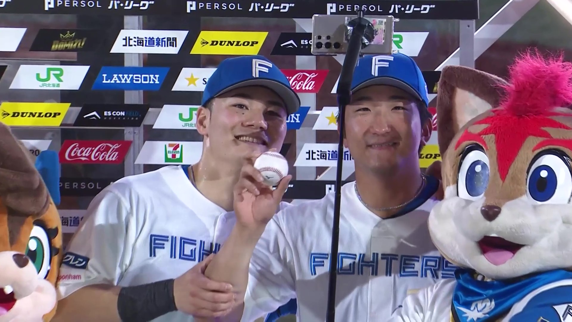 ファイターズ・清宮幸太郎選手・有薗直輝選手ヒーローインタビュー 7月26日 北海道日本ハムファイターズ 対 東北楽天ゴールデンイーグルス