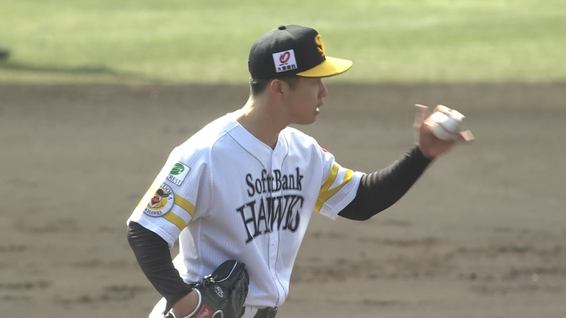 【春季キャンプ】ホークス・松本晴 紅白戦で回をまたいで3者連続三振奪うなど2回を無失点投球!! 2026年2月14日 福岡ソフトバンクホークス