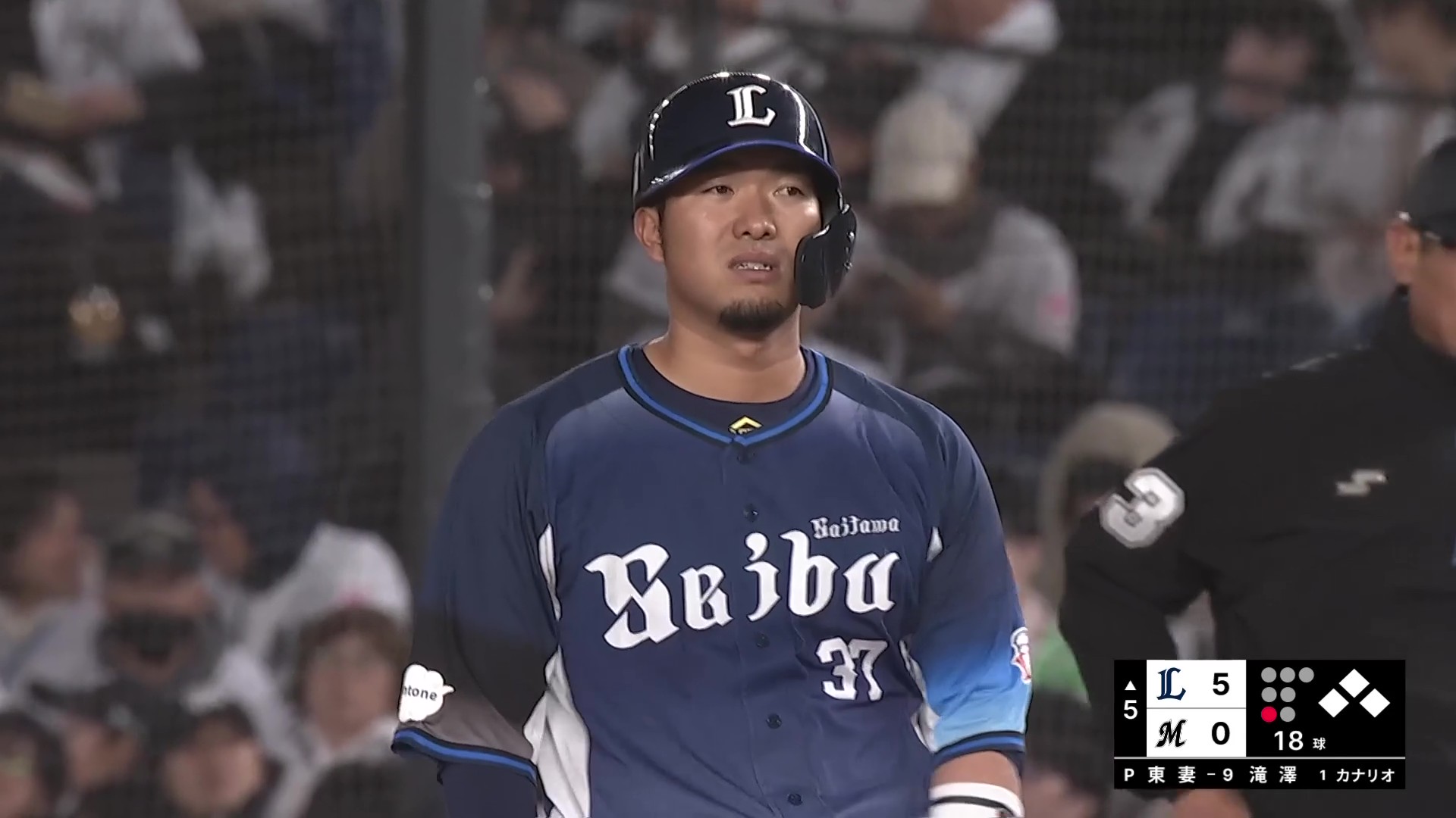 【5回表】今季初スタメンで猛打賞!! ライオンズ・柘植世那 満塁のチャンスで三遊間を破るタイムリーヒット!! 2026年5月1日 千葉ロッテマリーンズ 対 埼玉西武ライオンズ