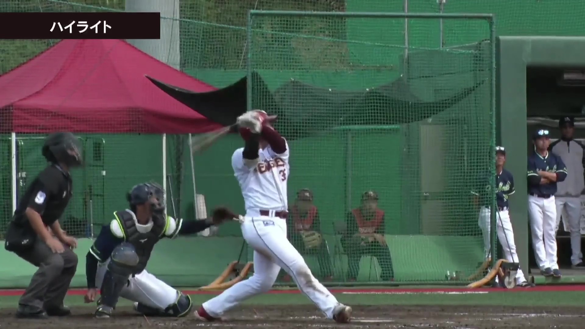 【ファーム】9月25日 東北楽天ゴールデンイーグルス 対 東京ヤクルトスワローズ ハイライト