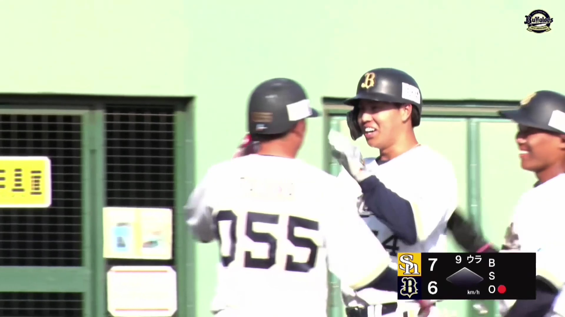 【ファーム】反撃の一発!! バファローズ・横山聖哉 最終回に3ランを放ち1点差に詰め寄る!! 2026年5月16日 オリックス・バファローズ 対 福岡ソフトバンクホークス