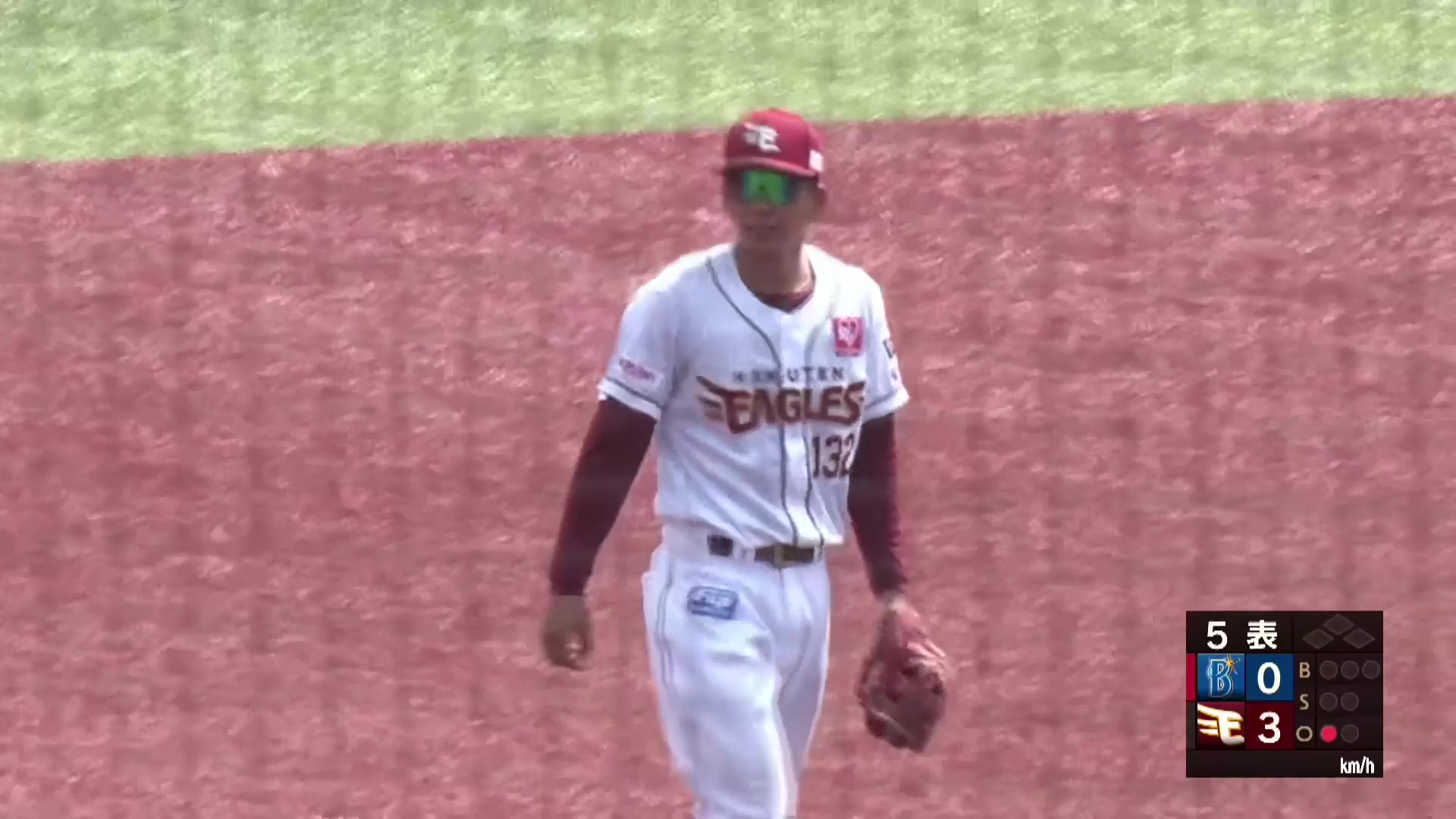 【ファーム】強肩!! イーグルス・岸本佑也 捕球から素早い送球でアウトをもぎ取る!! 2026年6月14日 東北楽天ゴールデンイーグルス 対 横浜DeNAベイスターズ