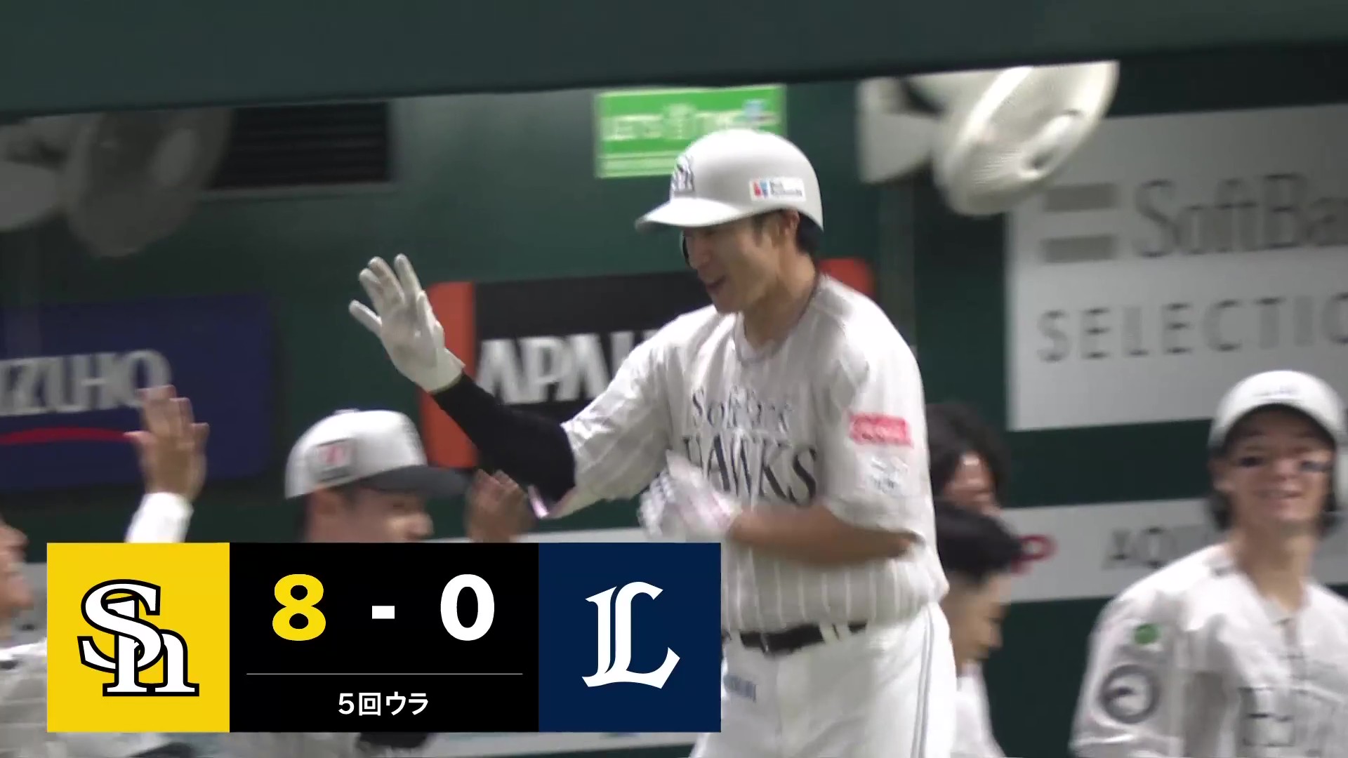 【5回裏】変化球を捉えた!! ホークス・柳田悠岐 ライトスタンドへ第9号ホームランを放つ!! 2026年7月1日 福岡ソフトバンクホークス 対 埼玉西武ライオンズ