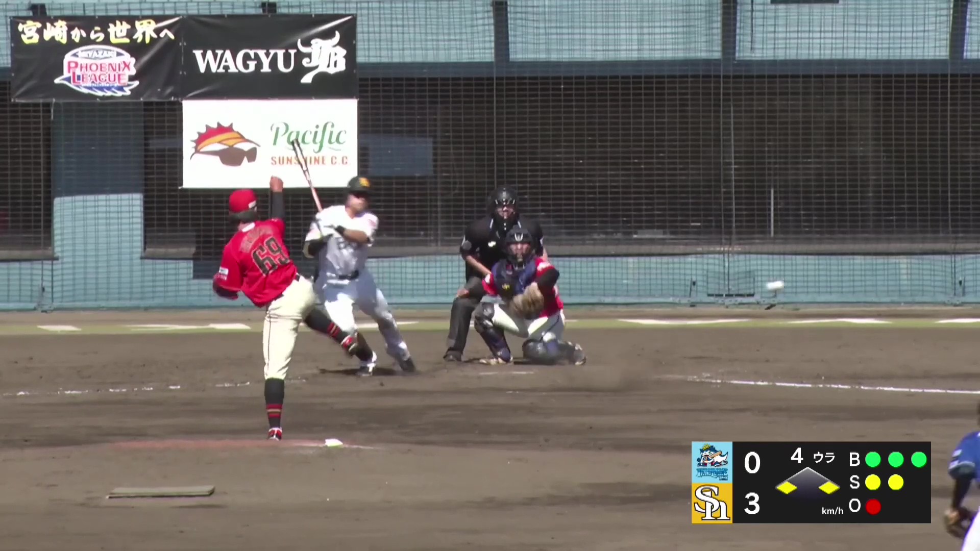 【みやざきPL】足で1点をもぎ取る!! ホークス・渡邉陸 タイムリー内野安打で追加点!! 2026年10月8日 福岡ソフトバンクホークス 対 四国アイランドリーグplus選抜