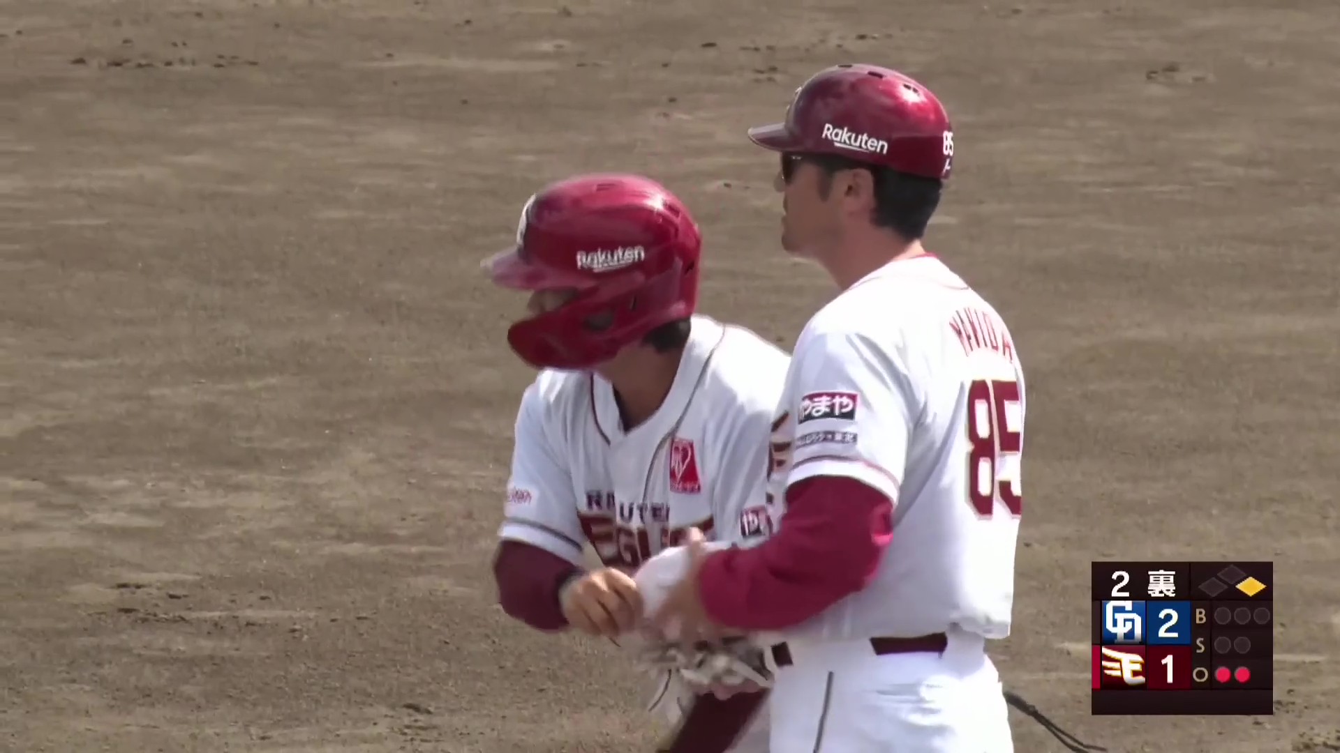 【ファーム】ルーキーコンビで同点!! イーグルス・繁永晟 センターへのタイムリーヒット!! 2026年4月11日 東北楽天ゴールデンイーグルス 対 中日ドラゴンズ