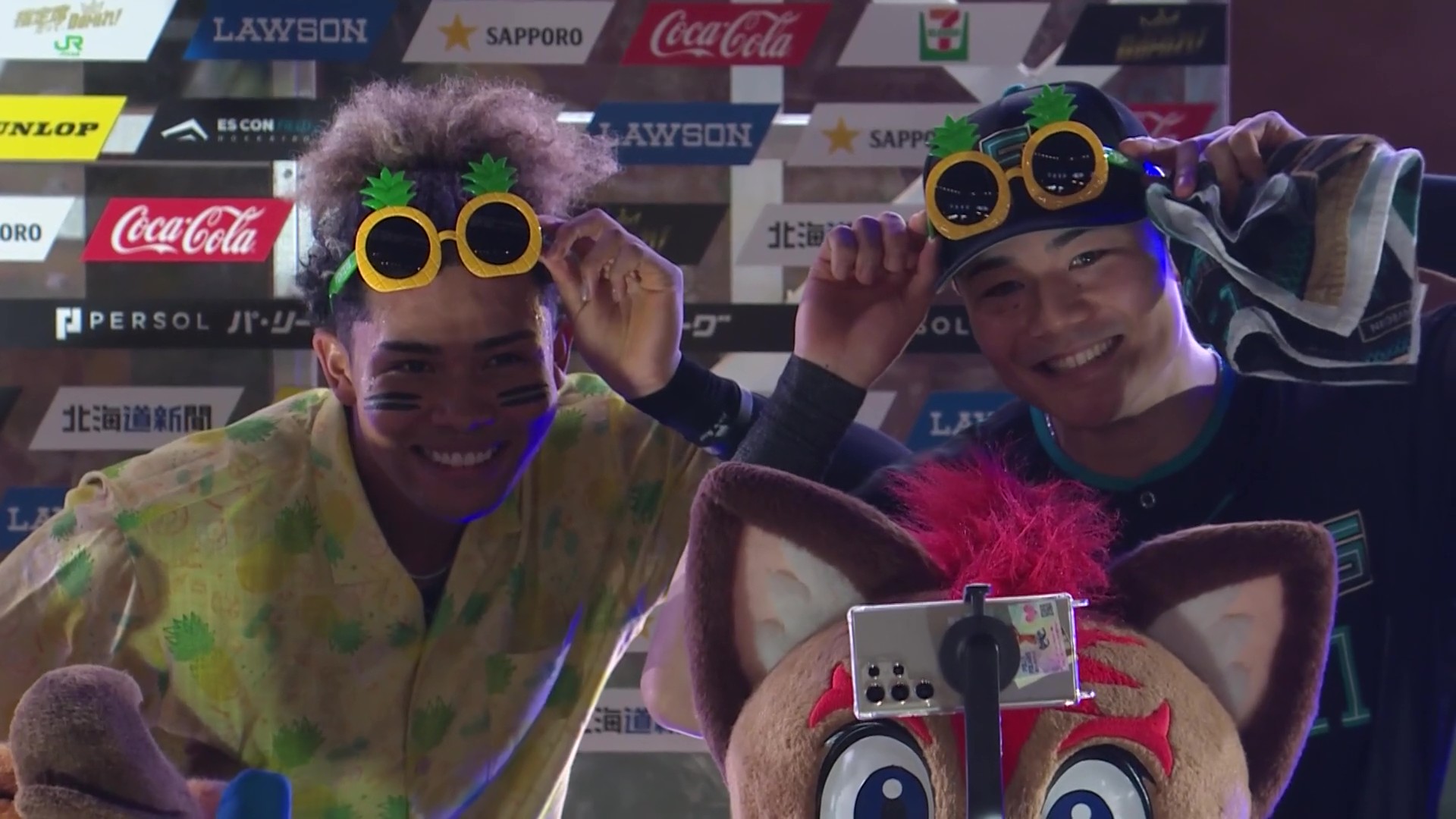 ファイターズ・清宮幸太郎選手・水谷瞬選手ヒーローインタビュー 4月18日 北海道日本ハムファイターズ 対 埼玉西武ライオンズ