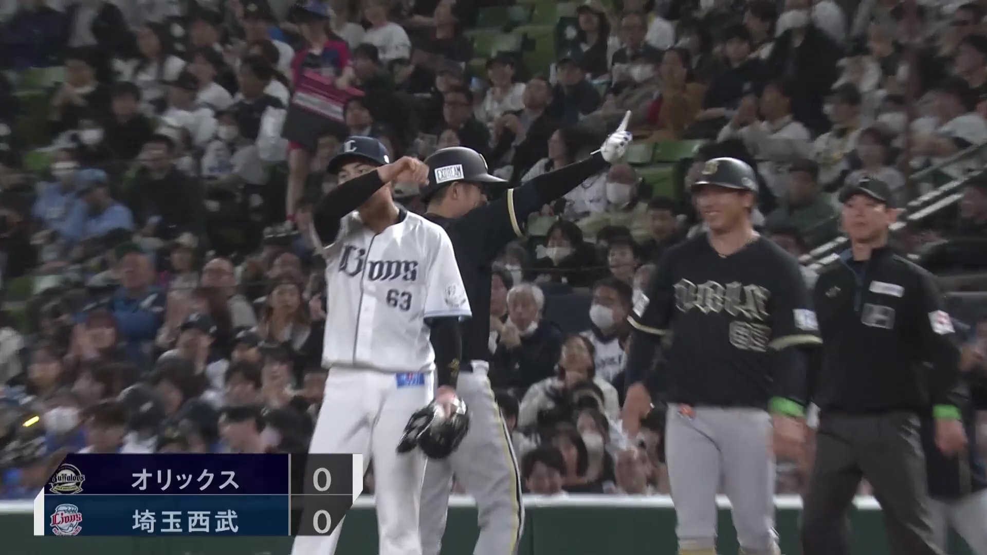 【2回表】チャンスに強い!! バファローズ・若月健矢 投手の足元を抜く先制タイムリーヒット!! 2026年3月31日 埼玉西武ライオンズ 対 オリックス・バファローズ