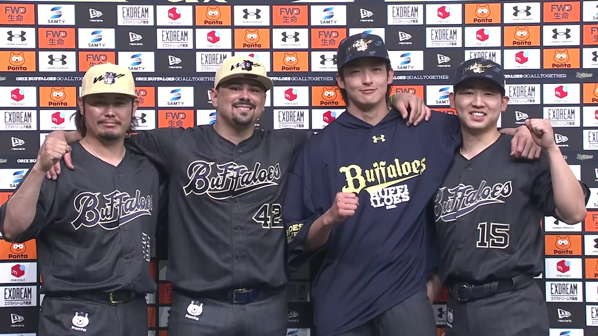 バファローズ・博志投手・山崎颯一郎投手・椋木蓮投手・マチャド投手ヒーローインタビュー 5月31日 オリックス・バファローズ 対 中日ドラゴンズ