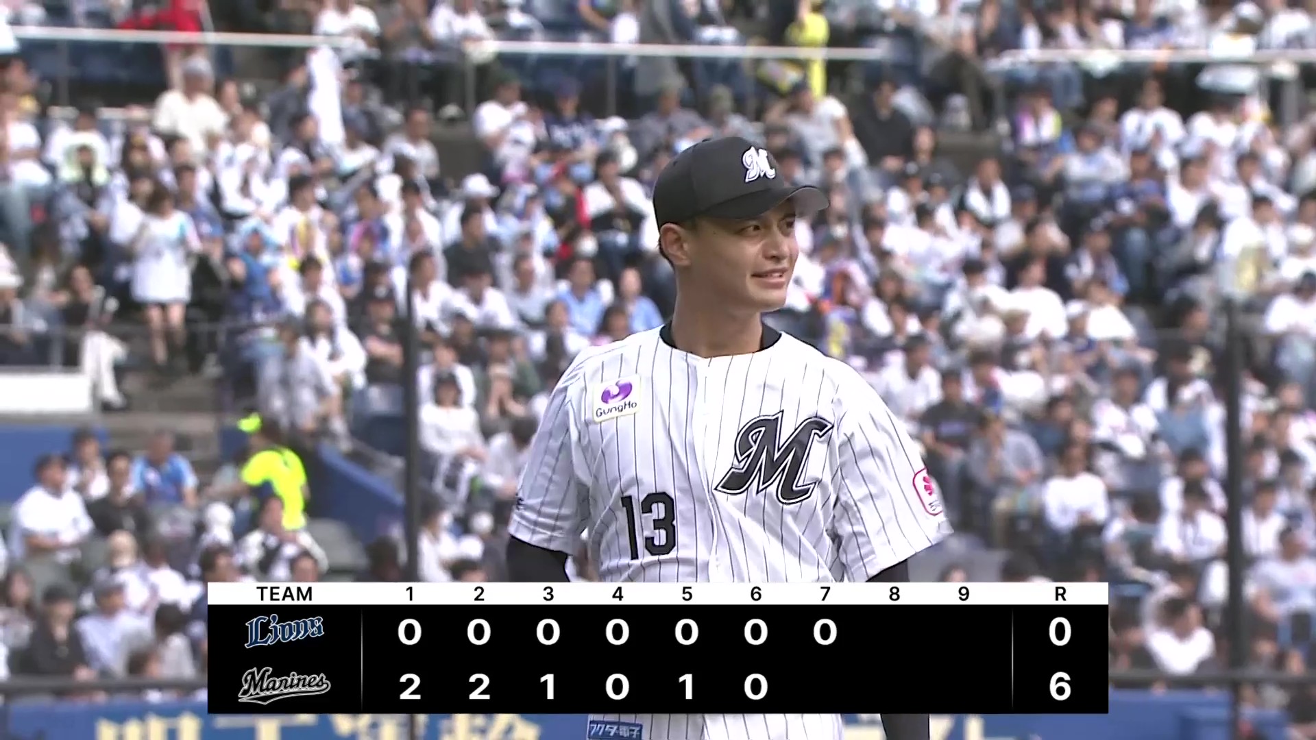 【7回表】自己最多103球の熱投!! マリーンズ・毛利海大 7回無失点で今季2勝目を挙げる!! 2026年5月3日 千葉ロッテマリーンズ 対 埼玉西武ライオンズ