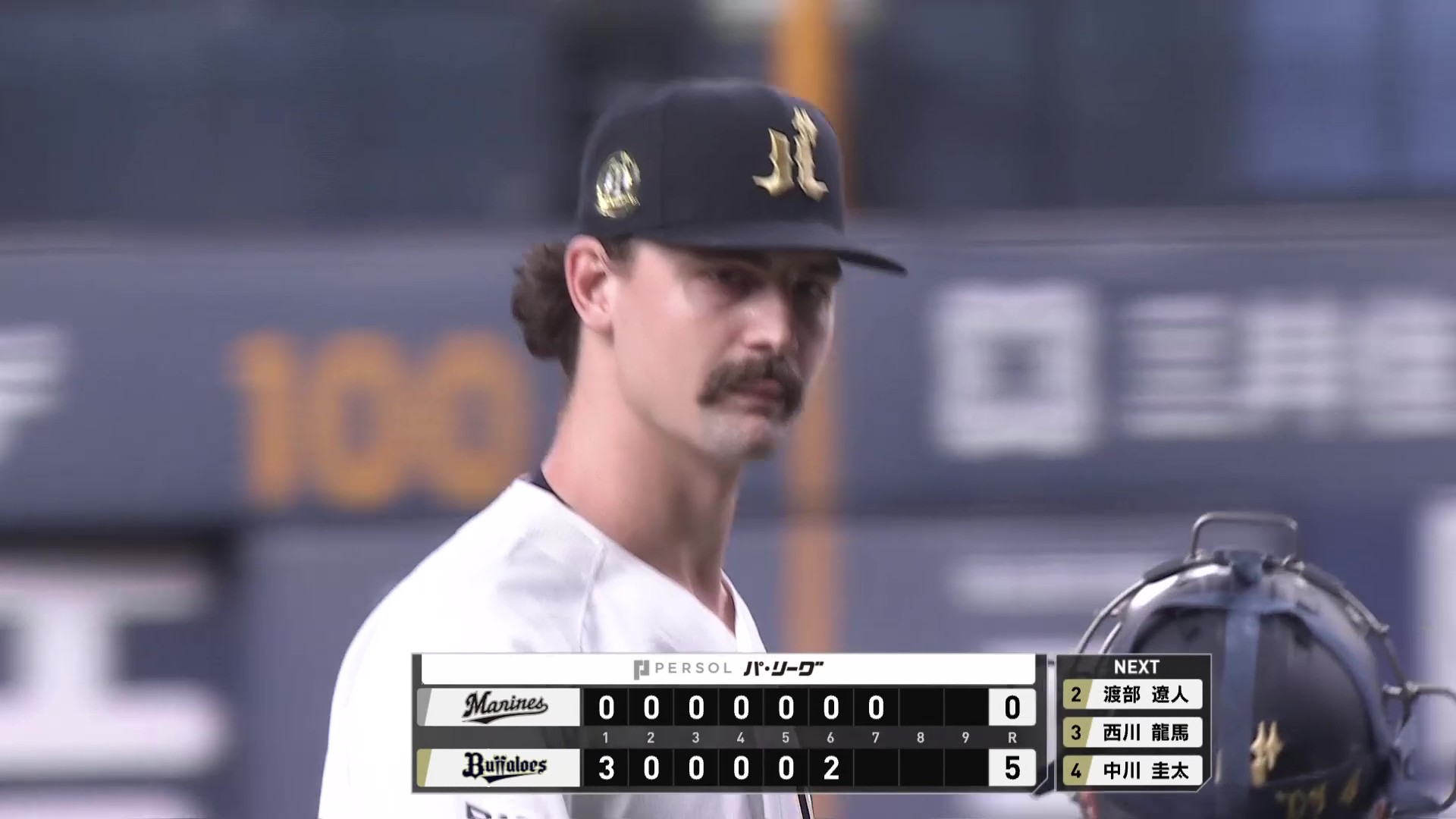 【7回表】来日初勝利!! バファローズ・ジェリー 7回91球5奪三振無失点の好投!! 2026年5月5日 オリックス・バファローズ 対 千葉ロッテマリーンズ