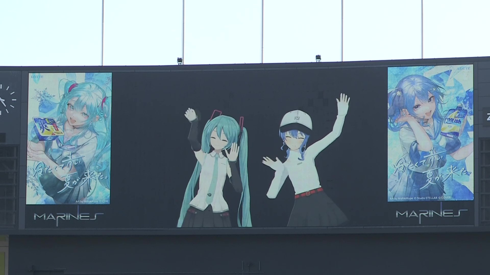 【始球式】ファーストピッチセレモニーに星街すいせいさん＆初音ミクさんが登場!! 2026年7月20日 千葉ロッテマリーンズ 対 福岡ソフトバンクホークス