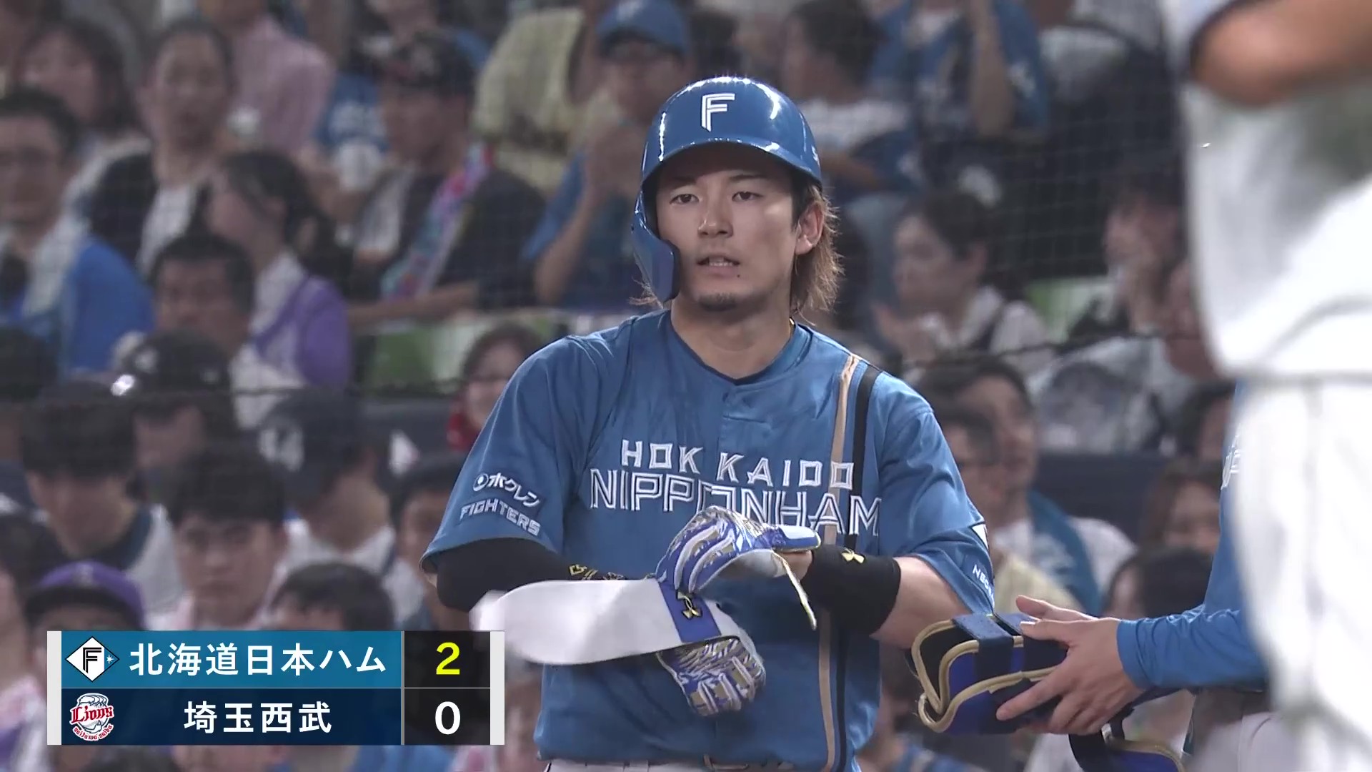 【2回表】ファイターズ・水野達稀 二遊間へ抜けるタイムリーヒットで貴重な追加点をあげる!! 2026年7月22日 埼玉西武ライオンズ 対 北海道日本ハムファイターズ