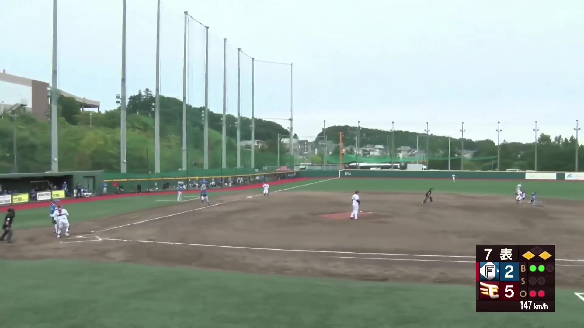 【ファーム】決めた足攻!! ファイターズ・矢澤宏太と有薗直輝のダブルスチールで1点返す!! 2026年9月18日 東北楽天ゴールデンイーグルス 対 北海道日本ハムファイターズ