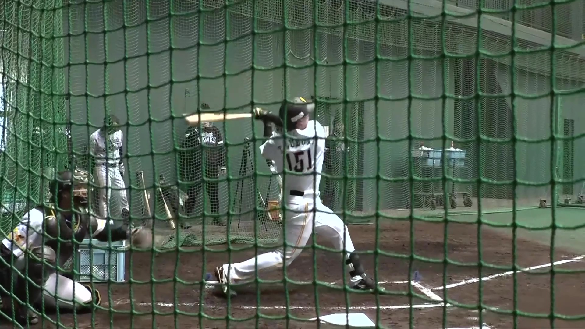 【春季キャンプ】クラブチームからドラフト指名されたルーキー!! ホークス・鈴木貴大が打席に入る!! 2026年2月8日 福岡ソフトバンクホークス