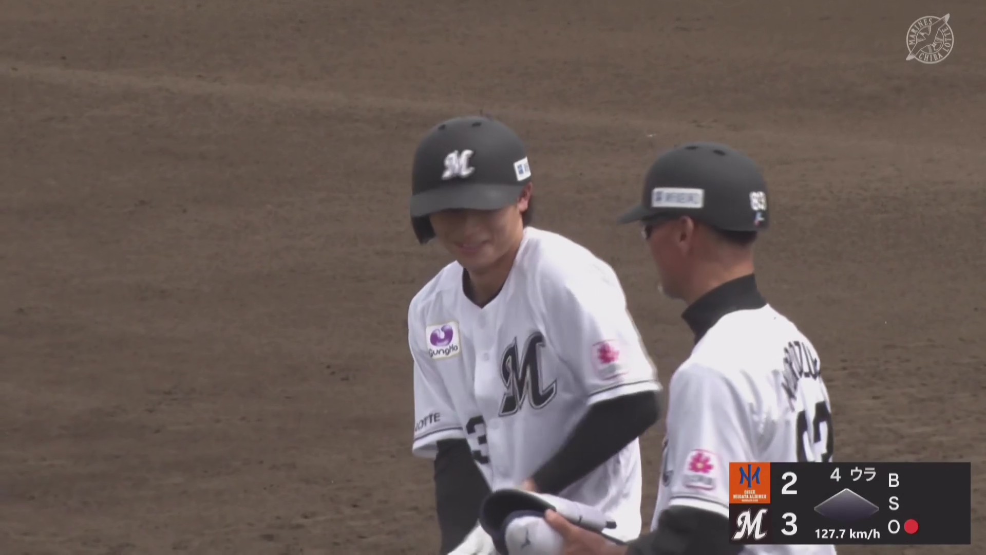 【ファーム】2打席連続安打!! マリーンズ・和田康士朗 タイムリーヒットでリードを広げる!! 2026年4月15日 千葉ロッテマリーンズ 対 オイシックス新潟アルビレックスBC