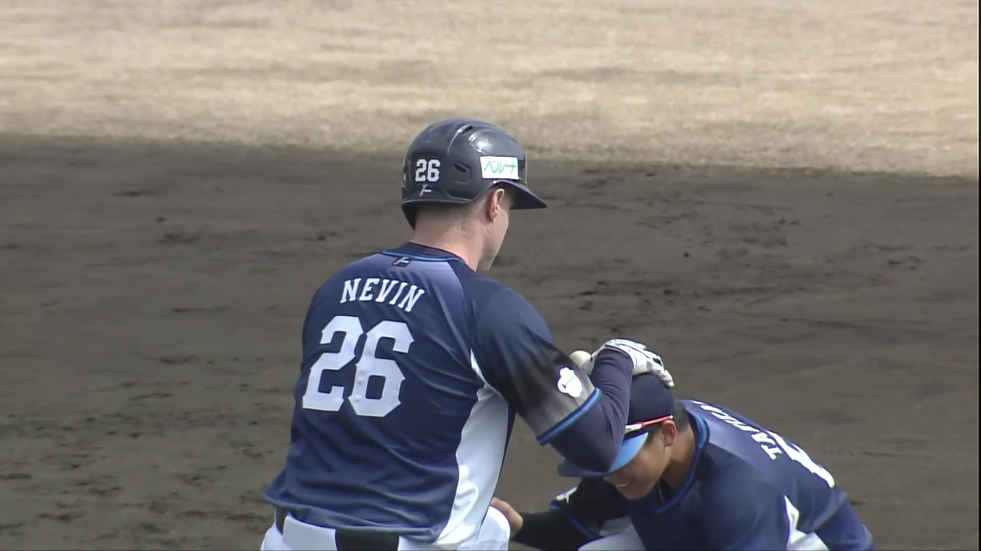 【春季キャンプ】今年も期待大!! ライオンズ・ネビンが右中間を抜けるタイムリー!! 2026年2月17日 埼玉西武ライオンズ