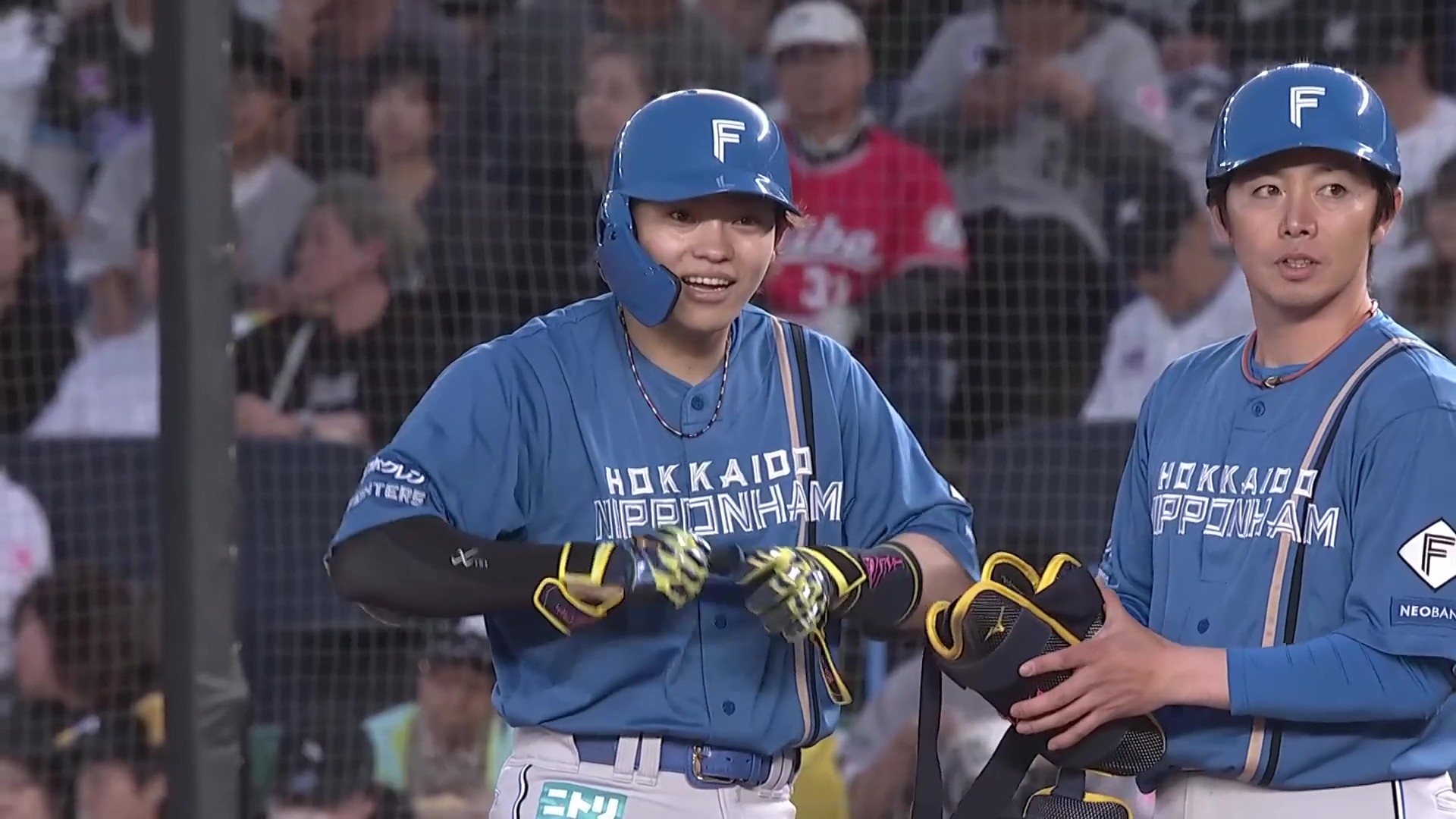 【3回表】先制!! ファイターズ・田宮裕涼 セカンドの頭上を越えるタイムリーヒット!! 2026年5月12日 千葉ロッテマリーンズ 対 北海道日本ハムファイターズ