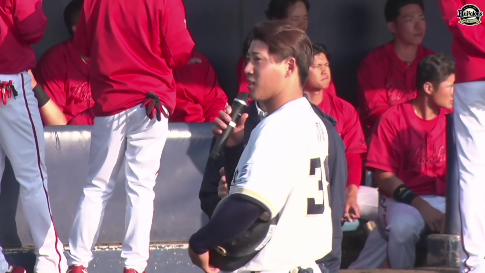 【ファーム】バファローズ・来田涼斗選手 ヒーローインタビュー 3月20日 オリックス・バファローズ 対 広島東洋カープ