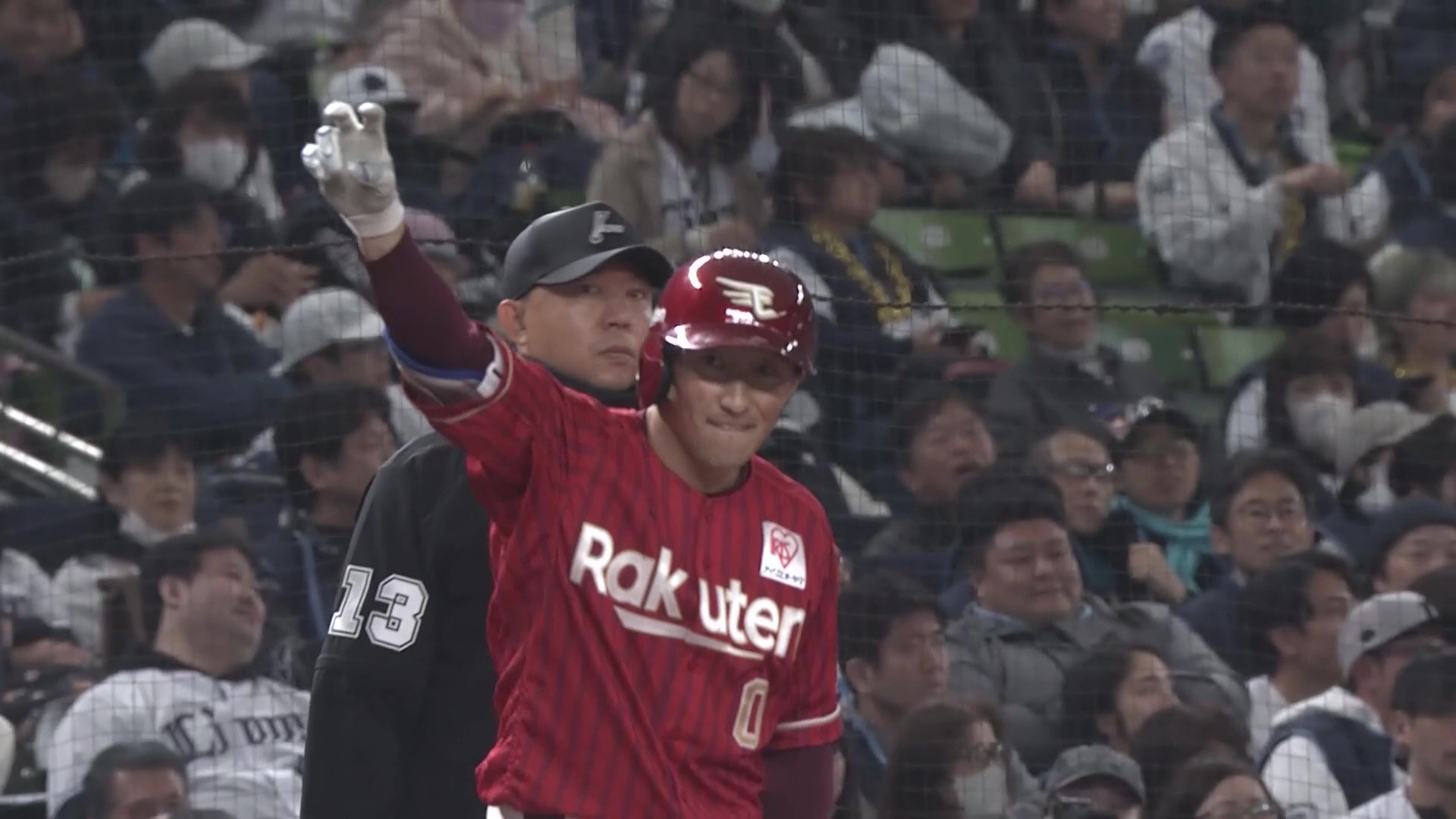 【8回表】均衡を破る一打!! イーグルス・小深田大翔 右中間への2点タイムリー3ベースで先制!! 2026年4月4日 埼玉西武ライオンズ 対 東北楽天ゴールデンイーグルス