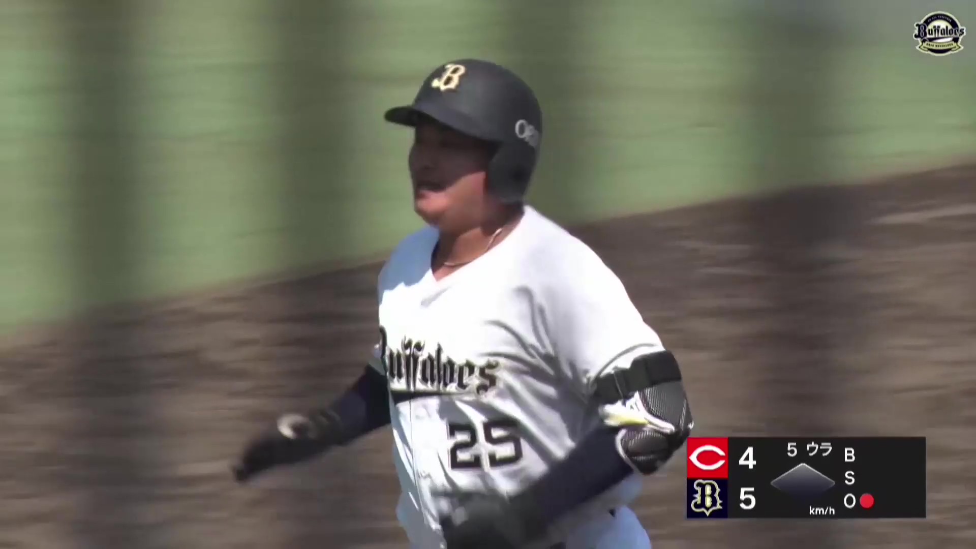 【ファーム】流石のパワー!! バファローズ・内藤鵬 第4号の逆転3ランホームランを放つ!! 2026年6月13日 オリックス・バファローズ 対 広島東洋カープ