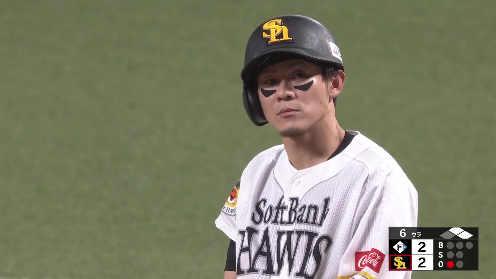 【6回裏】光る勝負強さ!! ホークス・牧原大成 今日2本目のタイムリーで同点!! 2026年8月6日 福岡ソフトバンクホークス 対 北海道日本ハムファイターズ