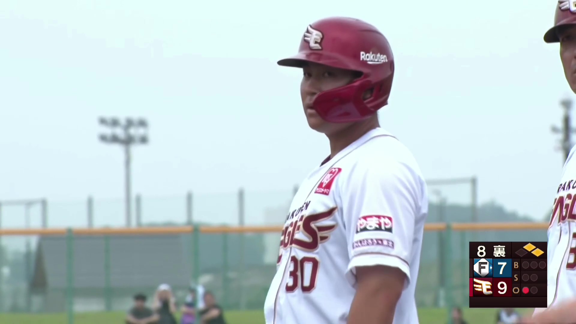 【ファーム】試合終盤に値千金の一打!! イーグルス・繁永晟 センターへの2点勝ち越しタイムリー!! 2026年7月11日 東北楽天ゴールデンイーグルス 対 北海道日本ハムファイターズ
