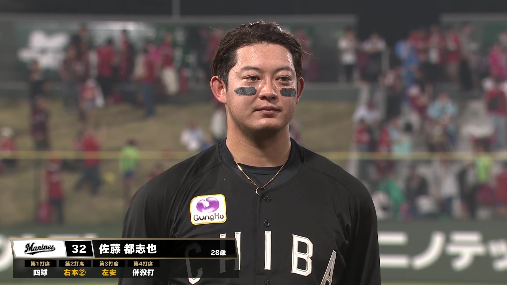マリーンズ・佐藤都志也選手ヒーローインタビュー 7月1日 東北楽天ゴールデンイーグルス 対 千葉ロッテマリーンズ
