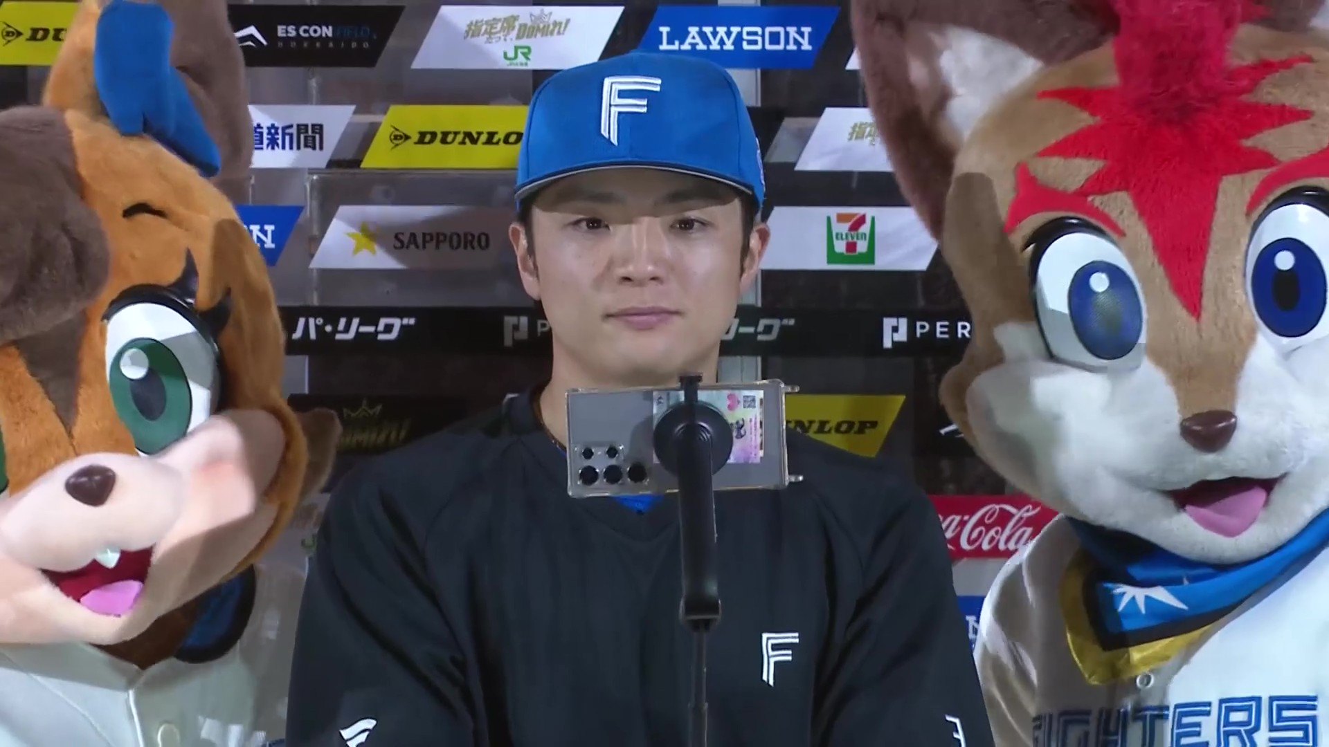 ファイターズ・郡司裕也選手ヒーローインタビュー 5月19日 北海道日本ハムファイターズ 対 東北楽天ゴールデンイーグルス
