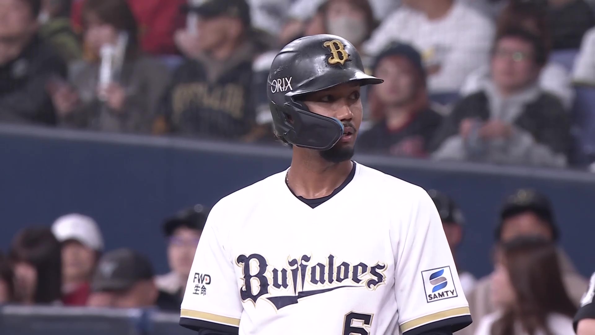 【3回裏】バファローズ・宗佑磨 低めをうまく引っ張りライト前へ先制のタイムリーヒットを放つ!! 2026年3月17日 オリックス・バファローズ 対 広島東洋カープ