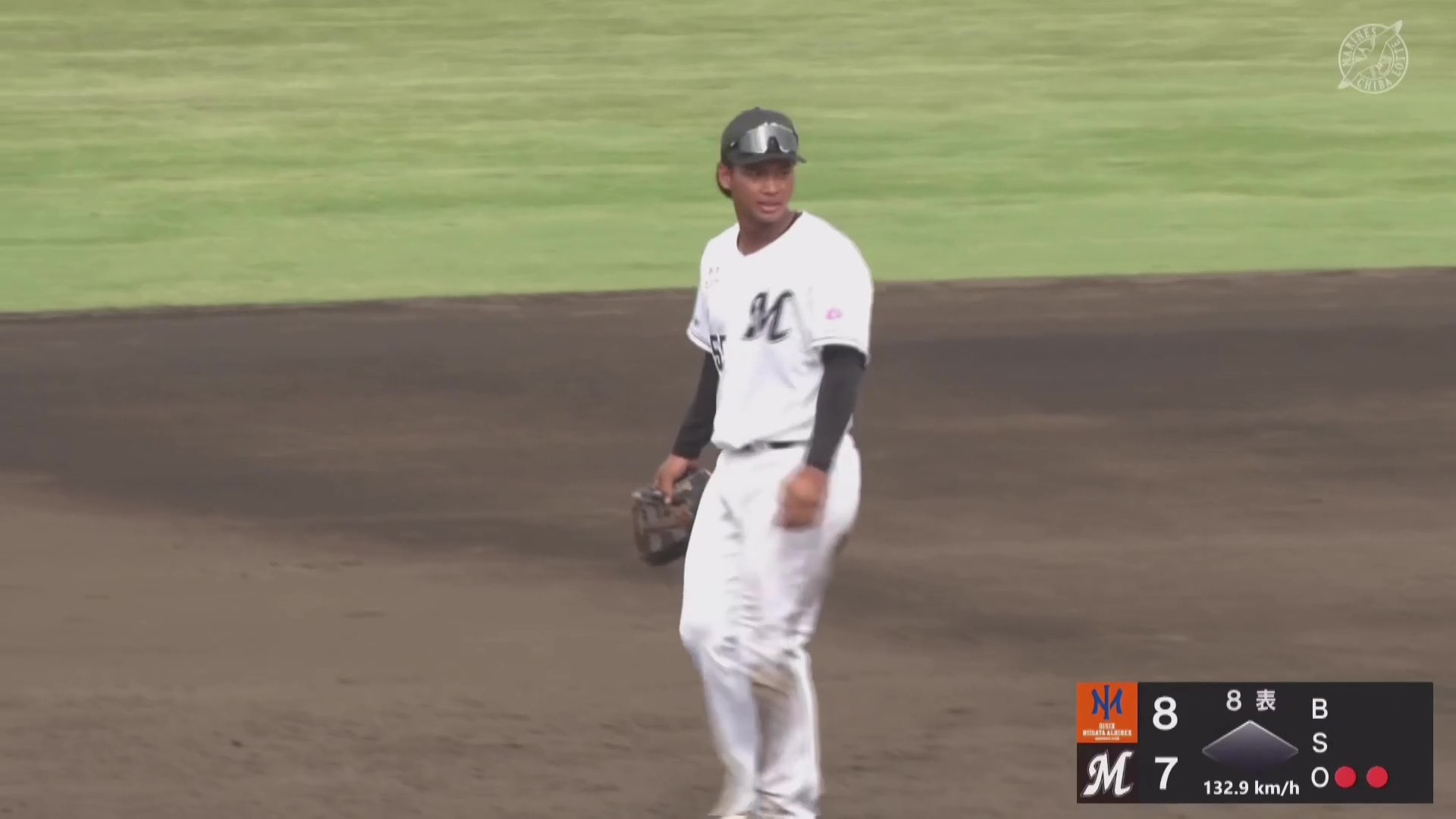 【ファーム】マリーンズ・櫻井ユウヤ 難しいバウンドのゴロを上手くさばく!! 2026年4月15日 千葉ロッテマリーンズ 対 オイシックス新潟アルビレックスBC