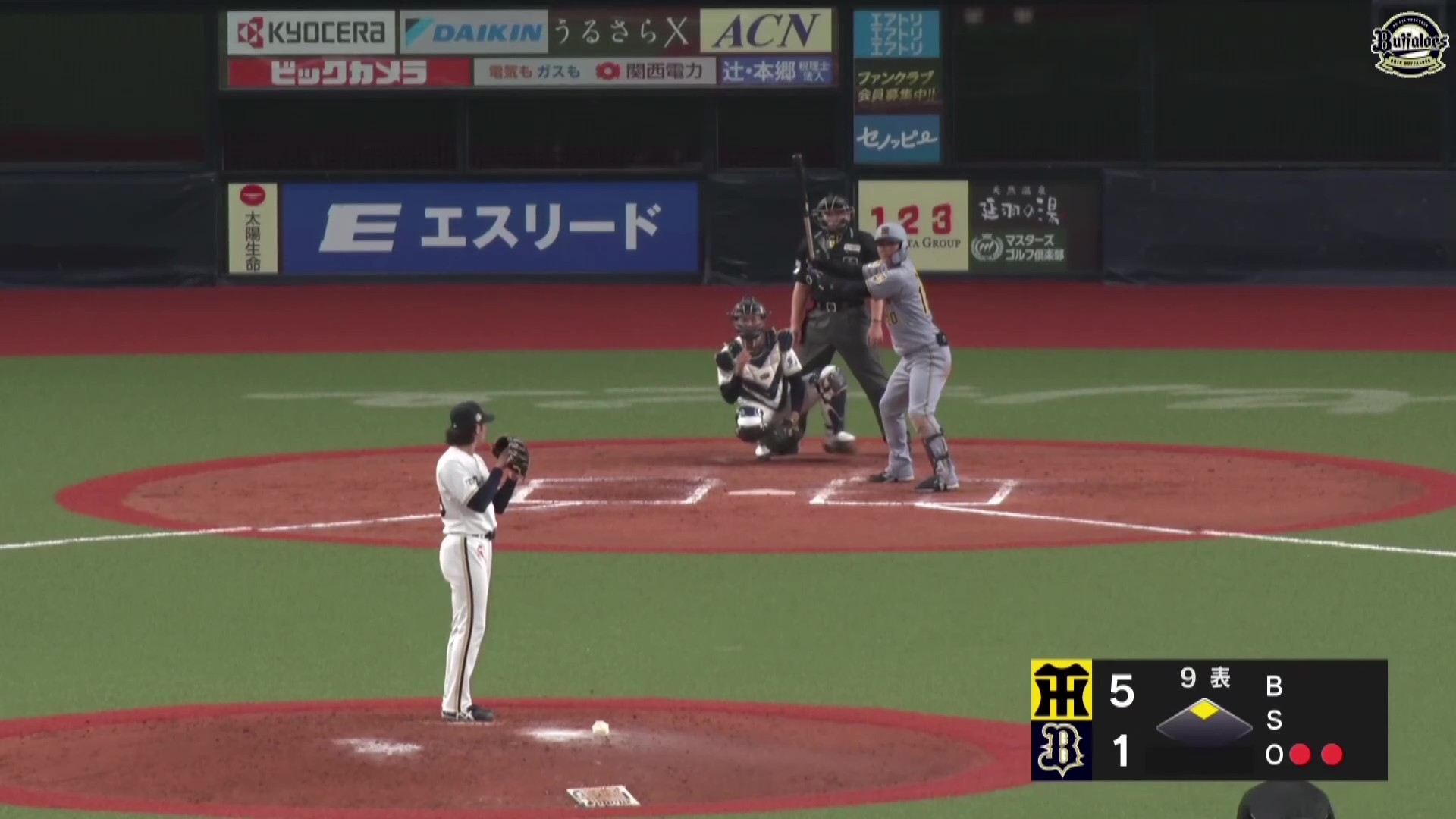 【ファーム】バファローズ・片山楽生 打たせて取る投球でこの回を無失点に抑える!! 2026年3月24日 オリックス・バファローズ 対 阪神タイガース