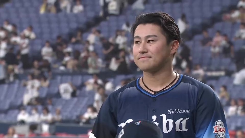 ライオンズ・渡部聖弥選手ヒーローインタビュー 6月21日 オリックス・バファローズ 対 埼玉西武ライオンズ