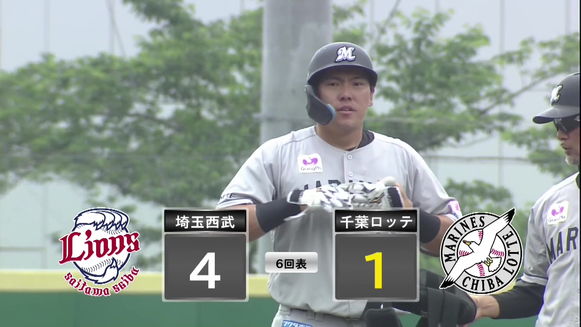 【ファーム】反撃の一打!! マリーンズ・安田尚憲 レフト頭上を越えるタイムリー2ベース!! 2026年5月24日 埼玉西武ライオンズ 対 千葉ロッテマリーンズ