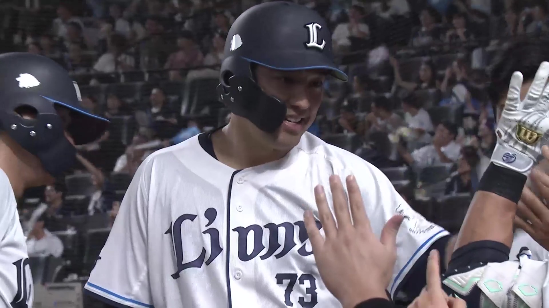【6回裏】4点差をひっくり返す!! ライオンズ・林安可 センターへ犠牲フライを放ち、この回一気に逆転!! 2026年7月25日 埼玉西武ライオンズ 対 福岡ソフトバンクホークス