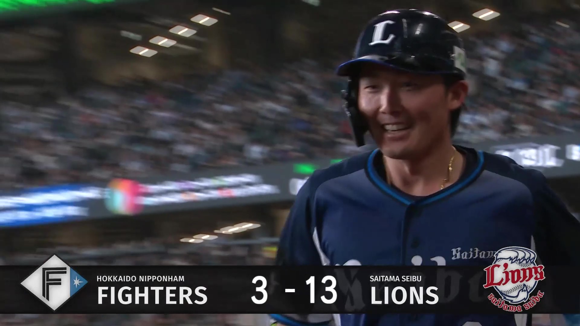 【8回表】止まらないライオンズ打線!! ライオンズ・源田壮亮 ライトへの満塁ホームランを放つ!! 2026年4月19日 北海道日本ハムファイターズ 対 埼玉西武ライオンズ