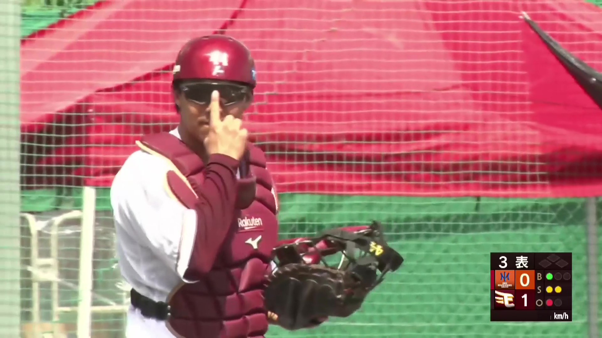 【ファーム】ドンピシャ送球!! イーグルス・田中貴也 ベテランの技で盗塁を阻止する!! 2026年7月21日 東北楽天ゴールデンイーグルス 対 オイシックス新潟アルビレックスBC